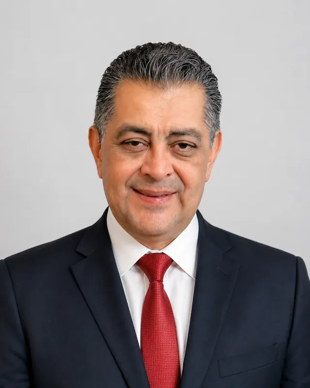 Retrato de Mtro. Ángel E. Vargas Cabrera